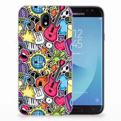 Samsung Galaxy J7 2017 | J7 Pro | Sillicone Back Cover | Punk Rock