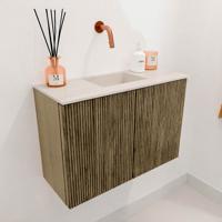 Toiletmeubel Mondiaz Joya Dlux | 60 cm | Meubelkleur Dusk | Faye wastafel Meli Wasbak Midden | Zonder kraangat(en) Toiletmeubel Mondiaz Joya Dlux | 60 cm | Meubelkleur Dusk | Faye wastafel Meli Wasbak Midden | Zonder kraangat(en)