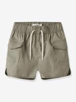 Boardshort jongen LIL'ATELIER MINI met zakken zandbeige