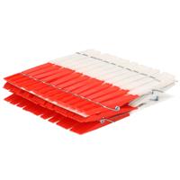 Wasknijpers gekleurd - 48x stuks - plastic wasgoedknijpers - Knijpers/wasspelden voor wasgoed Wasknijpers gekleurd - 48x stuks - plastic wasgoedknijpers - Knijpers/wasspelden voor wasgoed