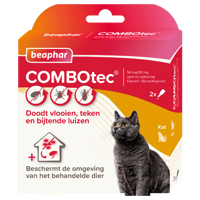Beaphar Combotec Spot-On kat 2 pipetten