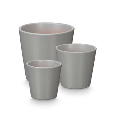 Pottenset Ibergarden Grijs Klei Ø 14 cm Ø 22 cm Ø 17 cm 3 Onderdelen