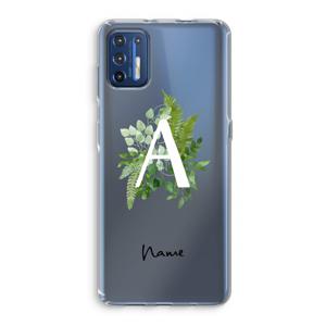 Green Brush: Motorola Moto G9 Plus Transparant Hoesje