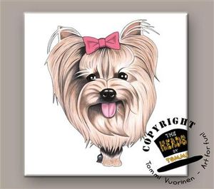 Yorkshire Terrier tegeltje