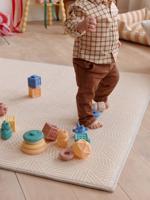 Grote schuimmat beige