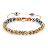 Karma Armband Spiral Full Crystal Gold Crystal Karma Armband Spiral Full Crystal Gold Crystal