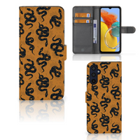 Telefoonhoesje met Pasjes voor Samsung Galaxy M14 Snakes - thumbnail