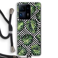 Geometrische jungle: Xiaomi Mi Mix 4 Transparant Hoesje met koord