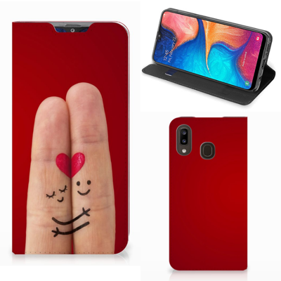 Samsung Galaxy A30 Hippe | Standcase | Liefde - Origineel Romantisch Cadeau