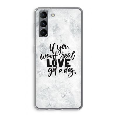 Partner in crime: Samsung Galaxy S21 Transparant Hoesje