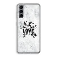Partner in crime: Samsung Galaxy S21 Transparant Hoesje