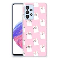 Samsung Galaxy A53 5G TPU Hoesje Sleeping Cats - thumbnail