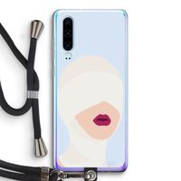 Incognito: Huawei P30 Transparant Hoesje met koord