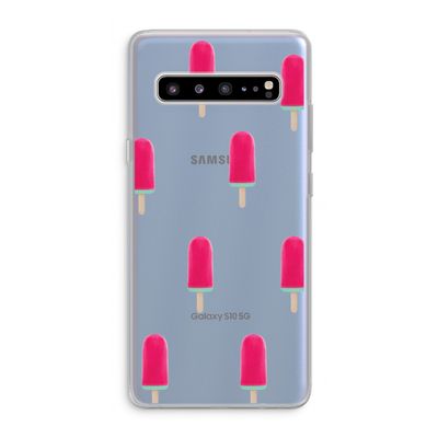 Waterijsje: Samsung Galaxy S10 5G Transparant Hoesje