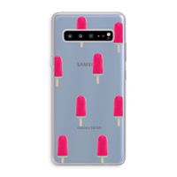 Waterijsje: Samsung Galaxy S10 5G Transparant Hoesje