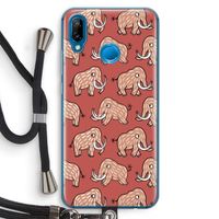 Mammoet: Huawei P20 Lite Transparant Hoesje met koord