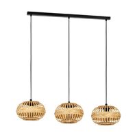 Eglo Rotan 3-lichts hanglamp Amsfield 1 43863 - thumbnail