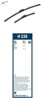 Bosch Ruitenwissers voordeelset AR613S + H235 AR613SH235