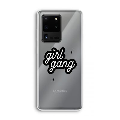 Girl Gang: Samsung Galaxy S20 Ultra Transparant Hoesje