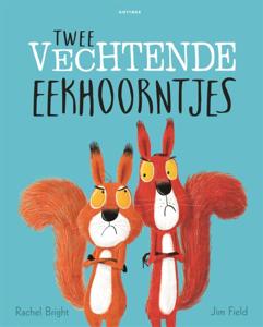 Twee vechtende eekhoorntjes (Hardback)
