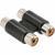 Devine ADA902 adapter 2x RCA female - RCA female