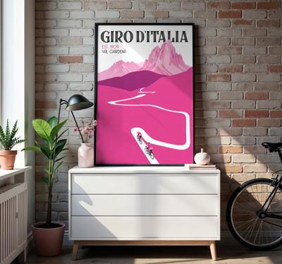 val gardena poster fiets