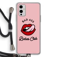 Badass Babes Club: OnePlus 9 Transparant Hoesje met koord