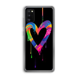 Melts My Heart: Samsung Galaxy A41 Transparant Hoesje