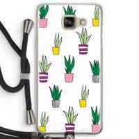 Sanseveria: Samsung Galaxy A5 (2016) Transparant Hoesje met koord Sanseveria: Samsung Galaxy A5 (2016) Transparant Hoesje met koord