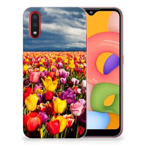 Samsung Galaxy A01 TPU Case Tulpen