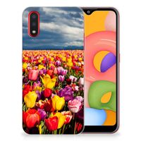 Samsung Galaxy A01 TPU Case Tulpen