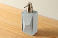 Seifenspender Matte Betonoptik Diamant Polyresin BE-AZ004