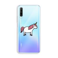 Eenhoorn: Huawei P Smart Pro Transparant Hoesje