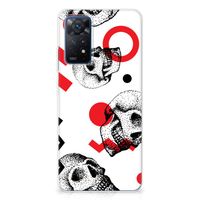 Silicone Back Case Xiaomi Redmi Note 11 Pro 5G Skull Red