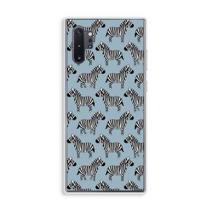 Zebra: Samsung Galaxy Note 10 Plus Transparant Hoesje