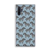 Zebra: Samsung Galaxy Note 10 Plus Transparant Hoesje
