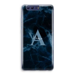 Midnight Marble: Honor 9 Transparant Hoesje