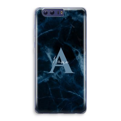 Midnight Marble: Honor 9 Transparant Hoesje