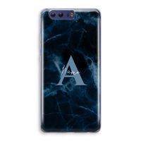Midnight Marble: Honor 9 Transparant Hoesje