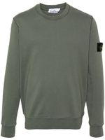 Stone Island sweat en coton à logo appliqué - Vert