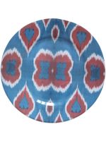 Les-Ottomans assiette en céramique Ikat (19 cm) - Bleu - thumbnail