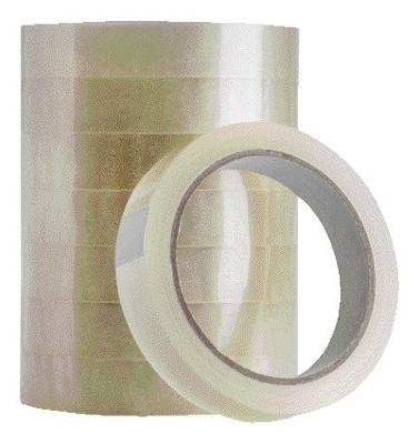 Plakband quantore 19mmx66m grote kern tr | 8 stuks