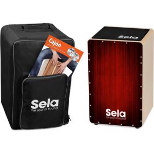 Sela SE 134 FR Varios Red Cajon Set + sac à dos, pad et plus