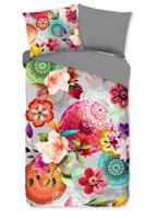 HIP Dekbedovertrek "Mandals en bloemen" - Multi - (140x200/220 cm) - Katoen Flanel