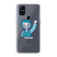 Zwaai: OnePlus Nord N10 5G Transparant Hoesje