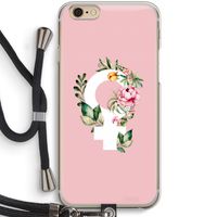 Venus: iPhone 6 / 6S Transparant Hoesje met koord