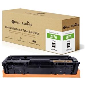 G&G Toner vervangt HP 207A Compatibel Zwart 1350 bladzijden Reborn remanufactured 21281