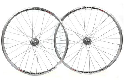 Mach1 Omega Fixed Gear Wielset - Zilver Mach1 Omega Fixed Gear Wielset - Zilver