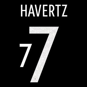 Havertz 7 (Officiële Duitsland Away Bedrukking 2020-2021)