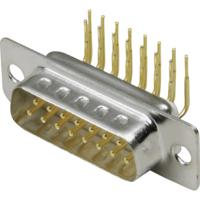 TRU COMPONENTS 1579048 D-sub male connector Aantal polen: 15 Solderen 1 stuk(s) - thumbnail